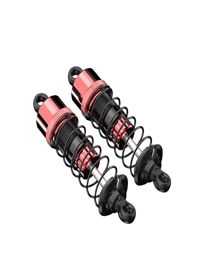 HYPER GO 14500B 1/14 Scale RC Car Accessories Aluminum Capped Oil Filled Shock (Rear), Spare Parts RC Vehicle Shock Kits for H14BM & 14210 (Pair)